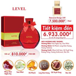 Nước hoa nữ Level 100ml - SANG TRỌNG, TINH TẾ - Cam kết chính hãng 3