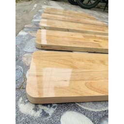 VÁN GỖ GHÉP cao su 18mm phủ bóng 2 mặt 5