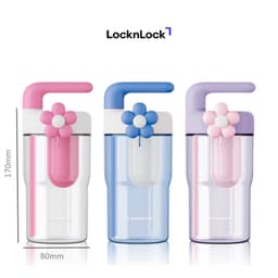 Bình Nước Nhựa LocknLock Handy Infuser ABF916 770ml, Hàng Chính Hãng, Có Ống Hút, Tay Cầm - JoyMall 2