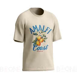 Áo thun Unisex Nam Nữ in hình AMALFI Coast, chất cotton 100% - BOONE - BNE00145 4