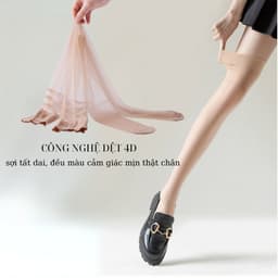 Tất Đùi Mỏng Sexy Tất Nữ Da Chân Dài Qua Gối Che Khuyết Điểm Siêu Dai  tcc16 { J103 } 6