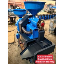 Máy xát gạo gia đình 3 chức năng: Xát gạo, Nghiền bột, Lọc sạn - BH 1 năm 2