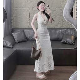 Đầm body ren Xukadress, váy ren dáng dài quyến rũ, gợi cảm cho nữ đi tiệc đi chơi 3