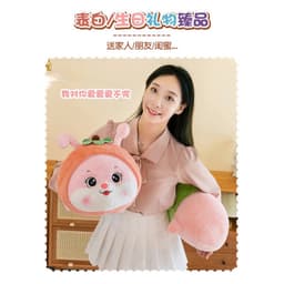Gấu Bông Sâu Mặt Hề Bảy Sắc Cầu Vồng Thú Nhồi Bông Gối Ôm Dễ Thương Quà Tặng Đáng Yêu MIU GẤU XINH 6