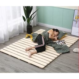 phẩm Giường Pallet Cuộn Thông Minh Gấp Gọn, Giường Cuộn Nhật Bản, Giường Cuộn Trải Sàn, Tiết Kiệm Không Gian - WOODSHOP 5