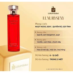 [Giá Rẻ HCM] COMBO 2 CHAI NƯỚC HOA LUXURY DUBAI 50ml và 30ml Nam Và Nữ Xịt Thơm Hàng Chuẩn cty 5