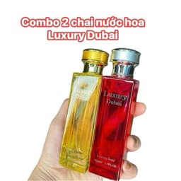 [Giá Rẻ HCM] COMBO 2 CHAI NƯỚC HOA LUXURY DUBAI 50ml và 30ml Nam Và Nữ Xịt Thơm Hàng Chuẩn cty 1