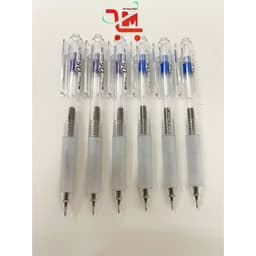 Hộp 12 Cây Bút Gel KING SL-101 HI-Tec Klik Ngòi 0.5MM/Bút Bi Cao Cấp Ngòi Nhỏ, Viết Êm, Mực Đều, Mực Xanh, Tím 5