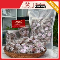 [Tặng Muối Sặc] Kẹo Me Sấy Viên Quấn Bọc Kiếng Trường Xương 250g/500g/1kg-Me Thái, Vị Chua Cay Ngọt 5