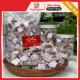 [Tặng Muối Sặc] Kẹo Me Sấy Viên Quấn Bọc Kiếng Trường Xương 250g/500g/1kg-Me Thái, Vị Chua Cay Ngọt 6