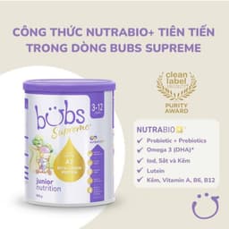[DATE 2028] Sữa Bubs Supreme Nhập Khẩu Hộp 800g Bổ Sung Dinh Dưỡng Hỗ Trợ Tiêu Hóa Phát Triển Toàn Diện 3
