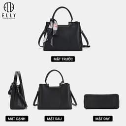 [Tặng hộp 20.10] Túi xách nữ ELLY EL369 túi đeo chéo đeo vai xách tay công sở thời trang cao cấp 5