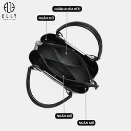 [Tặng hộp 20.10] Túi xách nữ ELLY EL369 túi đeo chéo đeo vai xách tay công sở thời trang cao cấp 6