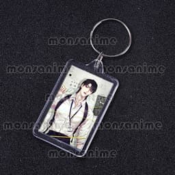 ( VUÔNG ) Móc khóa mica IN HÌNH TEAM LEZHIN COMICS ver 1 in hình MANHWA anime chibi xinh xắn tiện lợi dễ thương 4