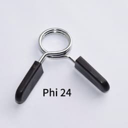 Bộ chốt thanh đòn tạ ren xoắn phi 25 phi 30 giữ bánh tạ chắc chắn... chỉ vừa với đòn tạ nhập khẩu. 3