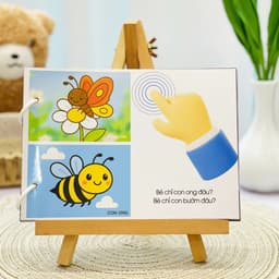 Thẻ Flash EVON BABY dạy bé tập nói – Giúp Bé Tập Chỉ Ngón 7