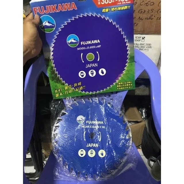 ( BẢN 255MM.) DAO CẮT LÚA/ LƯỠI CẮT CỎ TRÒN. DAO THÉP XANH. ( 40 RĂNG - ĐÃ MÀI)