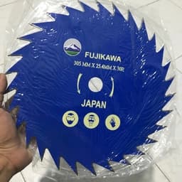 ( BẢN 255MM.) DAO CẮT LÚA/ LƯỠI CẮT CỎ TRÒN. DAO THÉP XANH. ( 40 RĂNG - ĐÃ MÀI) 5
