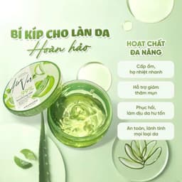 Gel Lô Hội ARUMORE Hỗ Trợ Cấp Ẩm Sâu Làm Dịu Da Đa Năng 300ML 8