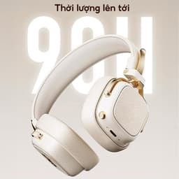 Tai Nghe Bluetooth Thiết Kế  Cổ Điển BH2 Chính Hãng By Bonne TECHNOLOGIQUE, Tai Nghe Bluetooth 6.0 Nghe Liên Tục 90h 7