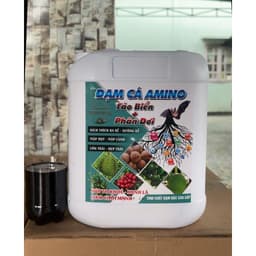 ĐẠM CÁ AMINO GIÚP CÂY BUNG CÀNH, ĐẺ NHÁNH, ĐÂM CHỒI MẠNH, DƯỠNG RỄ,LỚN TRÁI, ĐẬU TRÁI TINH CHẤT CÔ ĐẶC CAN 5 LÍT 4
