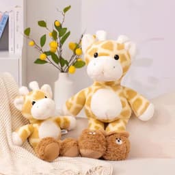 Gấu Bông Hươu Cao Cổ, Thú Nhồi Bông Hươu Dễ Thương Quà Tặng Gối Ôm Mền Mại Cao Cấp nhà MIU BEDDING 2025 6