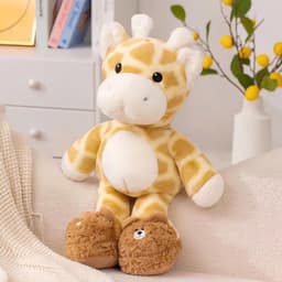 Gấu Bông Hươu Cao Cổ, Thú Nhồi Bông Hươu Dễ Thương Quà Tặng Gối Ôm Mền Mại Cao Cấp nhà MIU BEDDING 2025 3