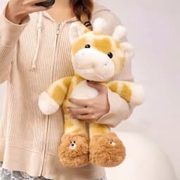 Gấu Bông Hươu Cao Cổ, Thú Nhồi Bông Hươu Dễ Thương Quà Tặng Gối Ôm Mền Mại Cao Cấp nhà MIU BEDDING 2025 2