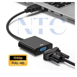 Cáp chuyển HDMI sang VGA Full HD 1080P chất lượng cao – Dùng cho máy tính, laptop, projector 1