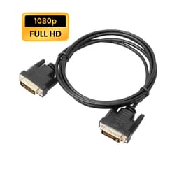 Cáp DVI dài 1.5m – Đầu mạ vàng, chống nhiễu – Hỗ trợ độ phân giải Full HD 1920x1080P 1