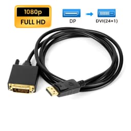Cáp DP to DVI 1.8m Full HD – Kết nối mượt mà, độ phân giải cao 1