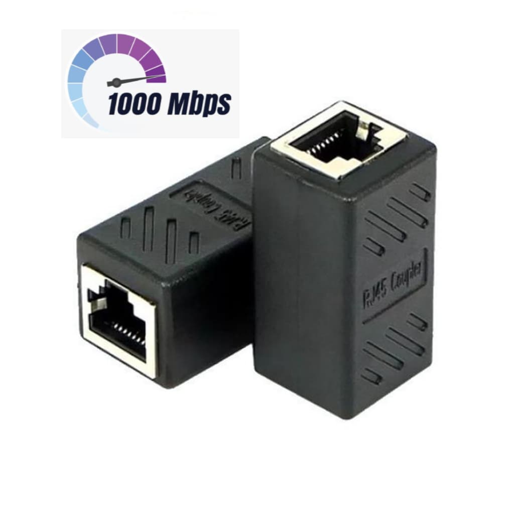 Đầu nối dây mạng RJ45 gigabit – Chuẩn 8P8C, hỗ trợ tốc độ 1000Mbps
