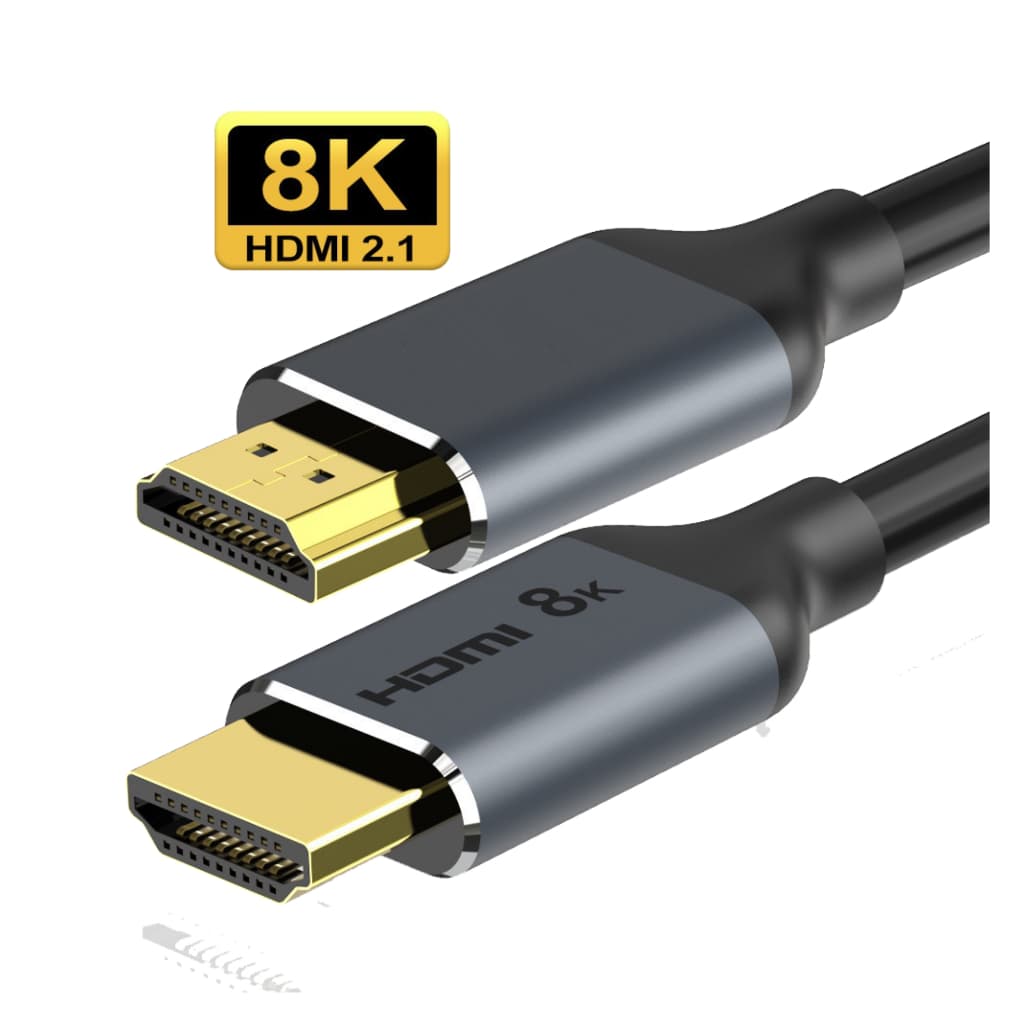 Cáp HDMI chuẩn 1.4/2.0/2.1 – Hỗ trợ 8K@60Hz, 4K@120Hz, Full HD
