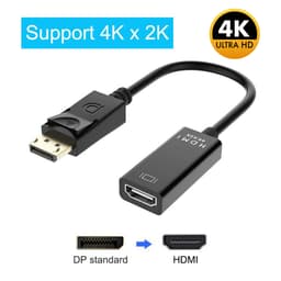 Cáp chuyển đổi DisplayPort sang HDMI – Chuẩn 4K/2K, tương thích máy tính & màn hình 1