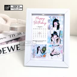 Khung ảnh để bàn in ảnh theo yêu cầu có khung ảnh handmade quà tặng sinh nhật quà kỉ niệm tình yêu 6