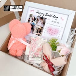 Khung ảnh để bàn in ảnh theo yêu cầu có khung ảnh handmade quà tặng sinh nhật quà kỉ niệm tình yêu 7