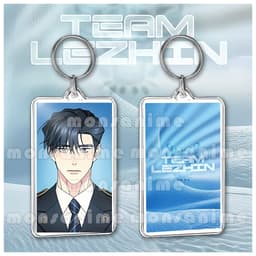 (VUÔNG) Móc khóa 2 mặt mica IN HÌNH TEAM LEZHIN COMICS ver ẢNH THẺ in hình 5*8cm MANHWA  in hình sắc nét hothit 3