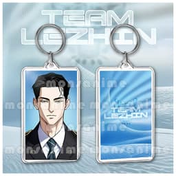 (VUÔNG) Móc khóa 2 mặt mica IN HÌNH TEAM LEZHIN COMICS ver ẢNH THẺ in hình 5*8cm MANHWA  in hình sắc nét hothit 6