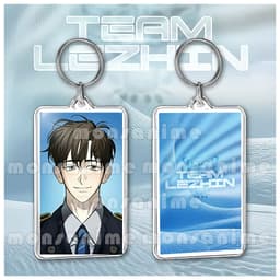 (VUÔNG) Móc khóa 2 mặt mica IN HÌNH TEAM LEZHIN COMICS ver ẢNH THẺ in hình 5*8cm MANHWA  in hình sắc nét hothit 4