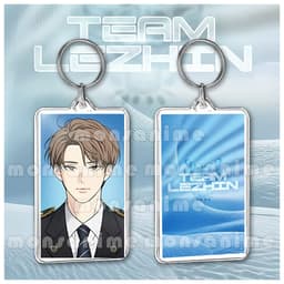 (VUÔNG) Móc khóa 2 mặt mica IN HÌNH TEAM LEZHIN COMICS ver ẢNH THẺ in hình 5*8cm MANHWA  in hình sắc nét hothit 7