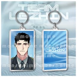 (VUÔNG) Móc khóa 2 mặt mica IN HÌNH TEAM LEZHIN COMICS ver ẢNH THẺ in hình 5*8cm MANHWA  in hình sắc nét hothit 9