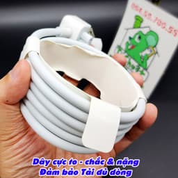 [Ảnh Thật] Dây Nguồn Nối Dài 1.8m Kèm Đầu Nối Gắn Trực Tiếp Cho Sạc AP MacBook iPhone iPad Thuận TIện Không Rơi Cốc Sạc 3