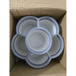 Hộp đựng bút xoay 360 dễ thương dung tích siêu lớn Kệ để đồ văn phòng phẩm để bàn đa chức năng [TẶNG STICKER] 8