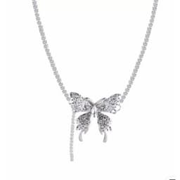 [Sẵn] Vòng Cổ Bướm Xinh Ocean Charm Đính Đá Sang Trọng - Phụ Kiện Trang Sức Dây Chuyền Xinh Đi Tiệc Ocean Charm 8
