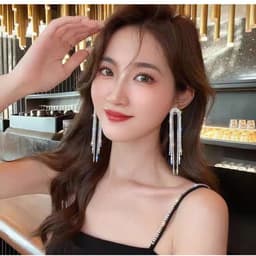 [Sẵn] Bông Tai Hoa Tai Ocean Charm Đính Đá Sang Chảnh - Phụ Kiện Trang Sức Bông Tai Đi tiệc – Lễ hội | Quà tặng 6