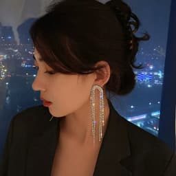 [Sẵn] Bông Tai Hoa Tai Ocean Charm Đính Đá Sang Chảnh - Phụ Kiện Trang Sức Bông Tai Đi tiệc – Lễ hội | Quà tặng 2