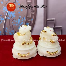 Cóc thiềm thừ, Tỳ hưu phong thuỷ Bột đá cao cấp ĐẠI PHÁT, cóc ngậm tiền chiêu tài lộc cao cấp đủ kích thước 9