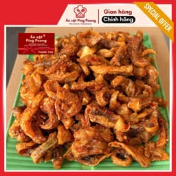Khô Cá Đuối Giòn Cay Lon 250G, Ăn Cơm, Gia Vị Mặn Ngọt, Cay Hài Hòa Miền Biển, Thơm Ngon 2