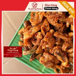 Khô Cá Đuối Giòn Cay Lon 250G, Ăn Cơm, Gia Vị Mặn Ngọt, Cay Hài Hòa Miền Biển, Thơm Ngon 3