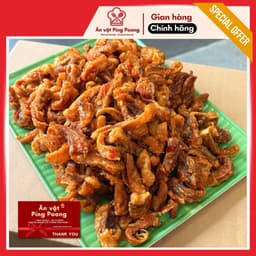 Khô Cá Đuối Giòn Cay Lon 250G, Ăn Cơm, Gia Vị Mặn Ngọt, Cay Hài Hòa Miền Biển, Thơm Ngon 6
